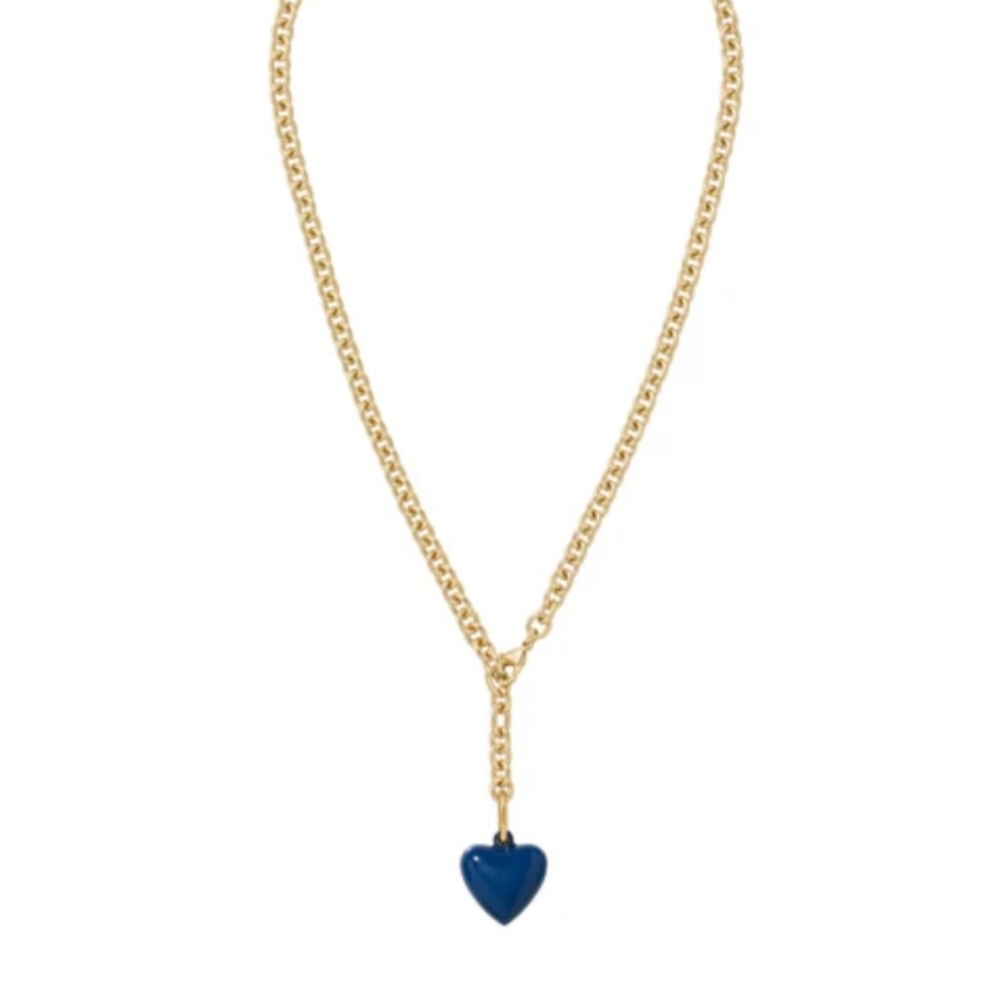 Roxanne Assoulin The Mini Puffy Heart Charm Necklace